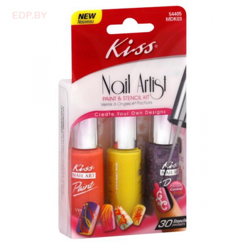 Kiss. MDK03 Набор для нейл-арта Nail Artist Manicure Design Kit - Beach Bash