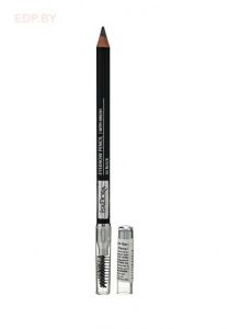IsaDora 113720 Карандаш для бровей с щеточкой Eyebrow Pencil With Brush 20 Black, 1.3 г