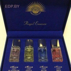 Noran - Perfumes Moon 1947  4*15 ml  (gold, red, blue, platin)