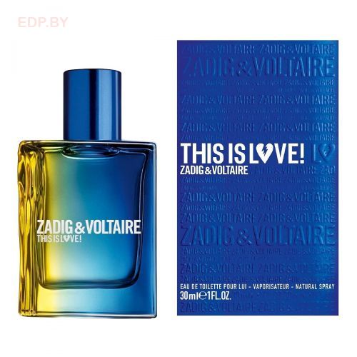 Zadig & Voltaire - This is Love! For Him 100 ml туалетная вода, тестер
