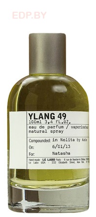 LE LABO - Ylang 49 100 ml   парфюмерная вода