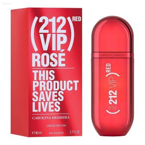   Carolina Herrera - 212 VIP ROSE RED 80 ml. парфюмерная вода, тестер