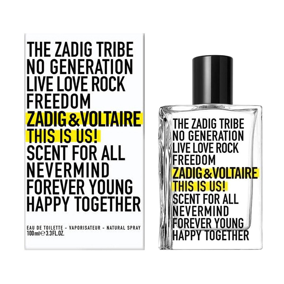 Zadig & Voltaire - This is Us! 100 ml, туалетная вода