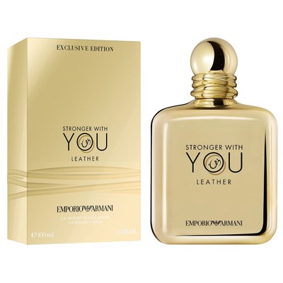 Giorgio Armani - Stronger With You Leather 100 ml парфюмерная вода, тестер