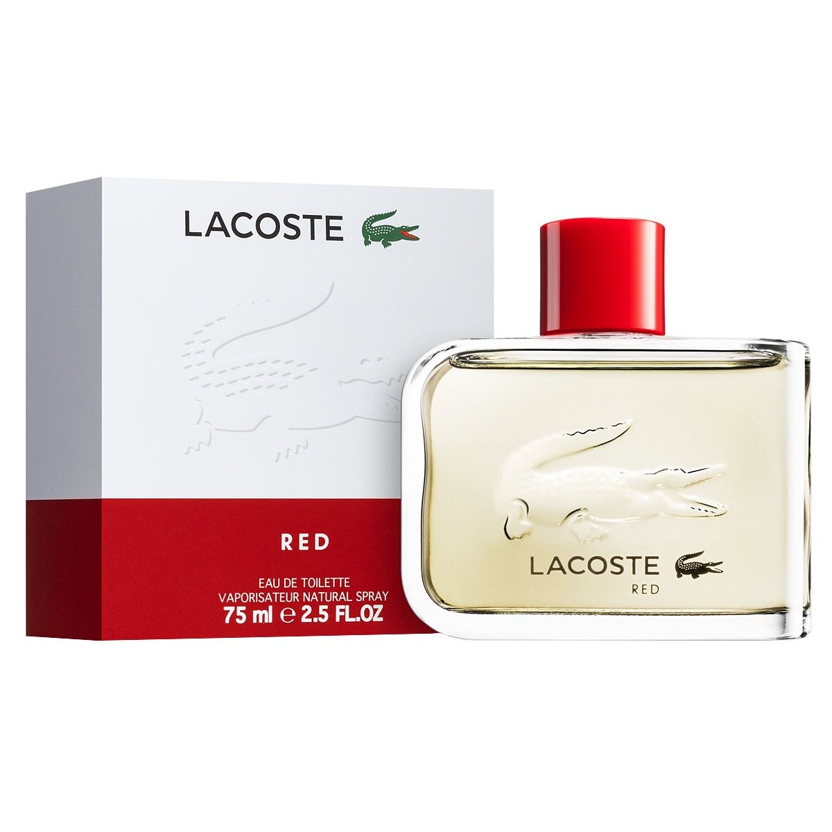 Lacoste - RED 125 ml, туалетная вода, тестер
