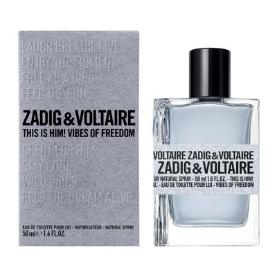 Zadig & Voltaire This Is Him! Vibes Of Freedom, 100 мл, туалетная вода, тестер