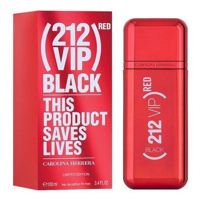 Carolina Herrera 212 Vip Black Red, 100 мл, парфюмерная вода, тестер