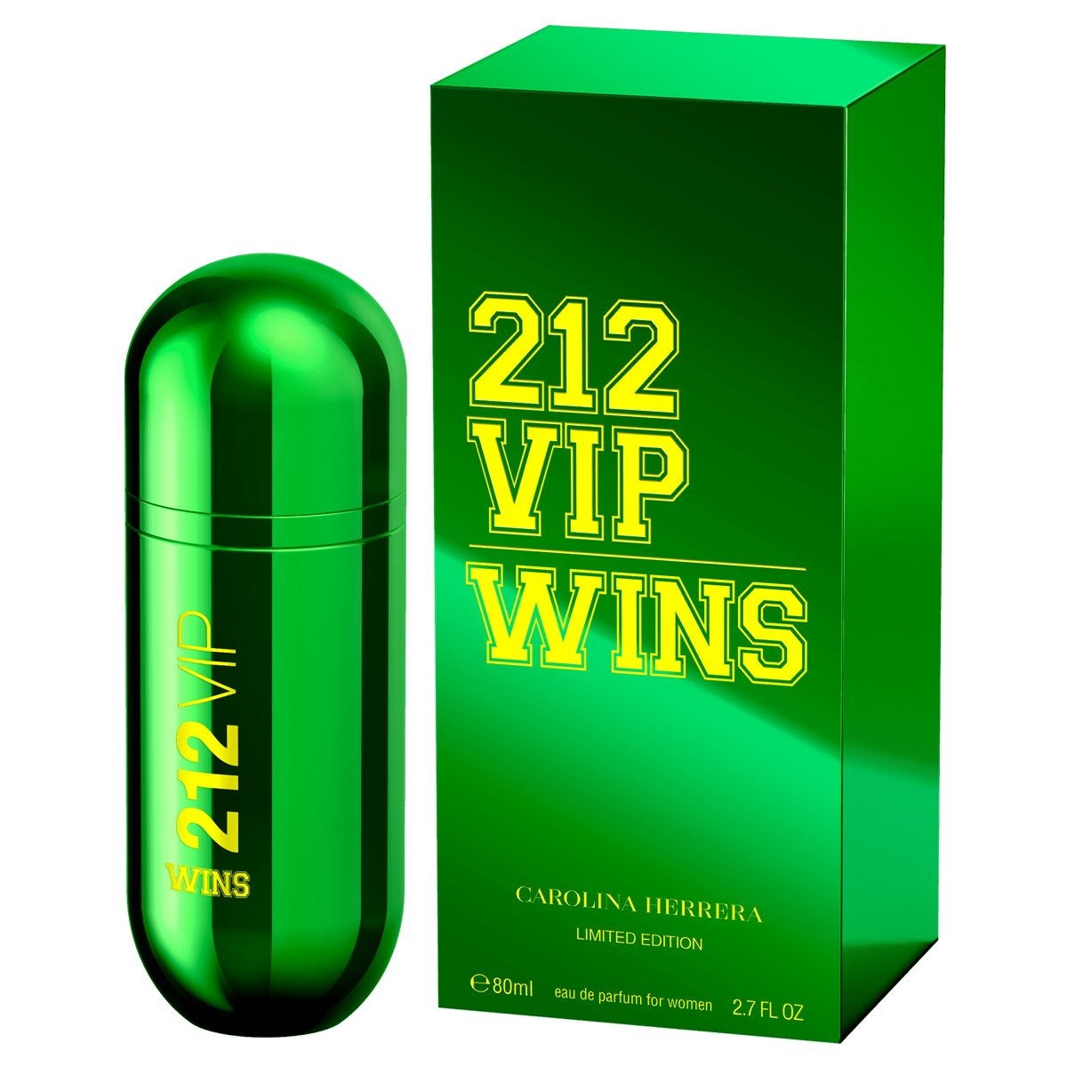 Carolina Herrera 212 Vip Wins, 80 мл, парфюмерная вода, тестер