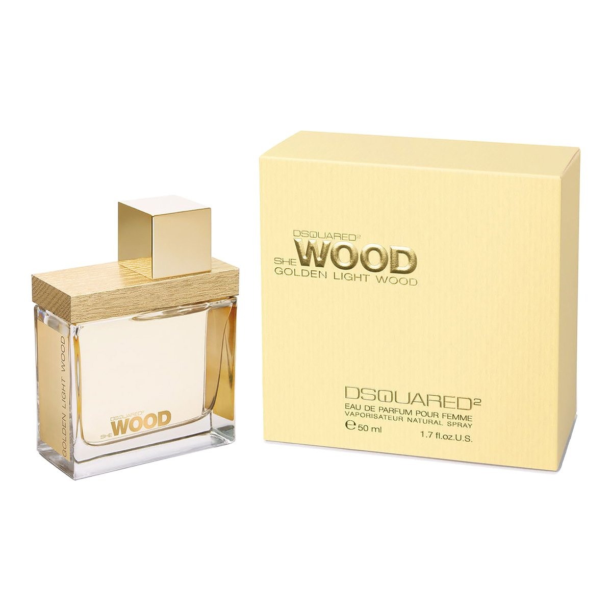Dsquared2 She Wood Golden Light Wood, 50 мл, парфюмерная вода, тестер
