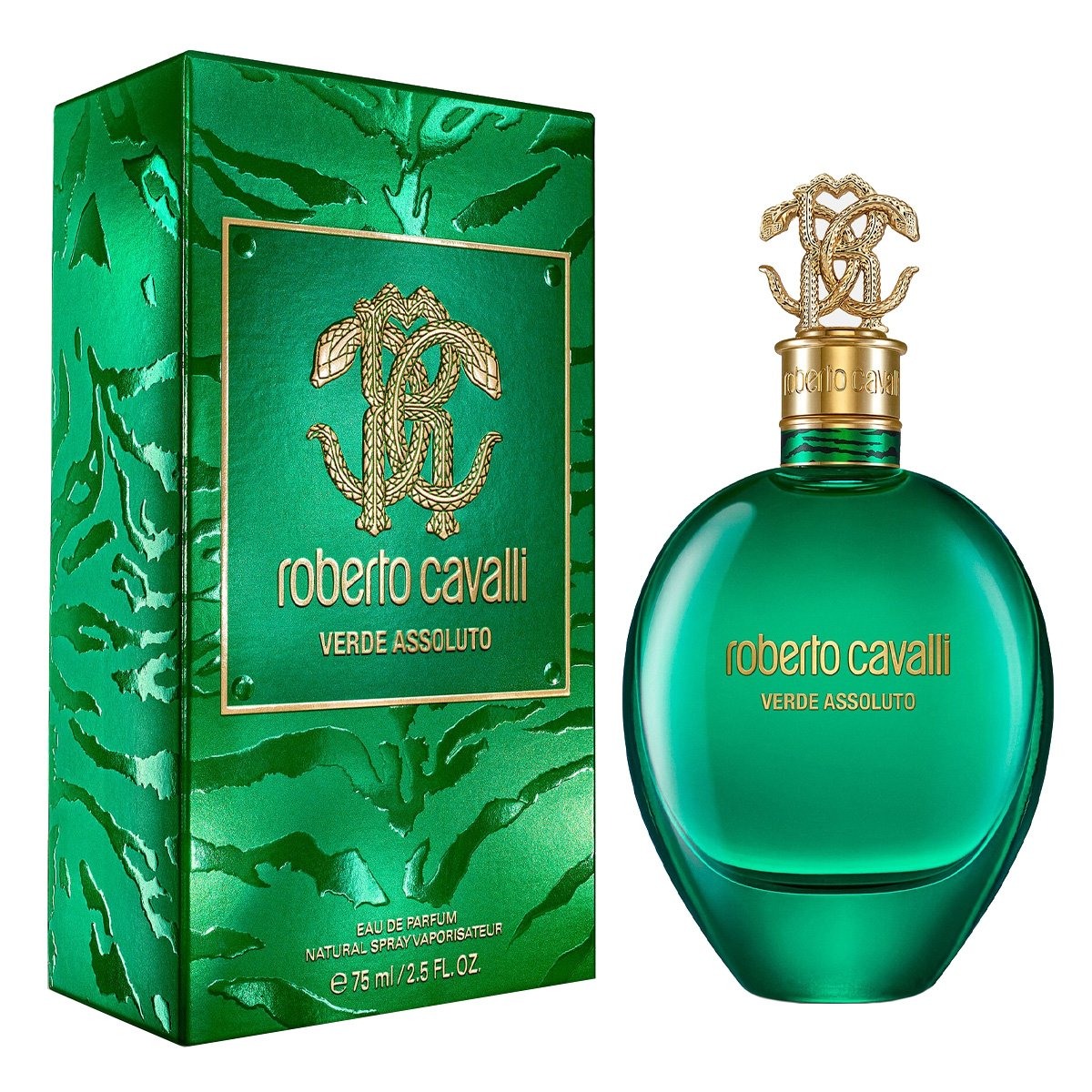 Roberto Cavalli Verde Assoluto, 75 мл, парфюмерная вода, тестер