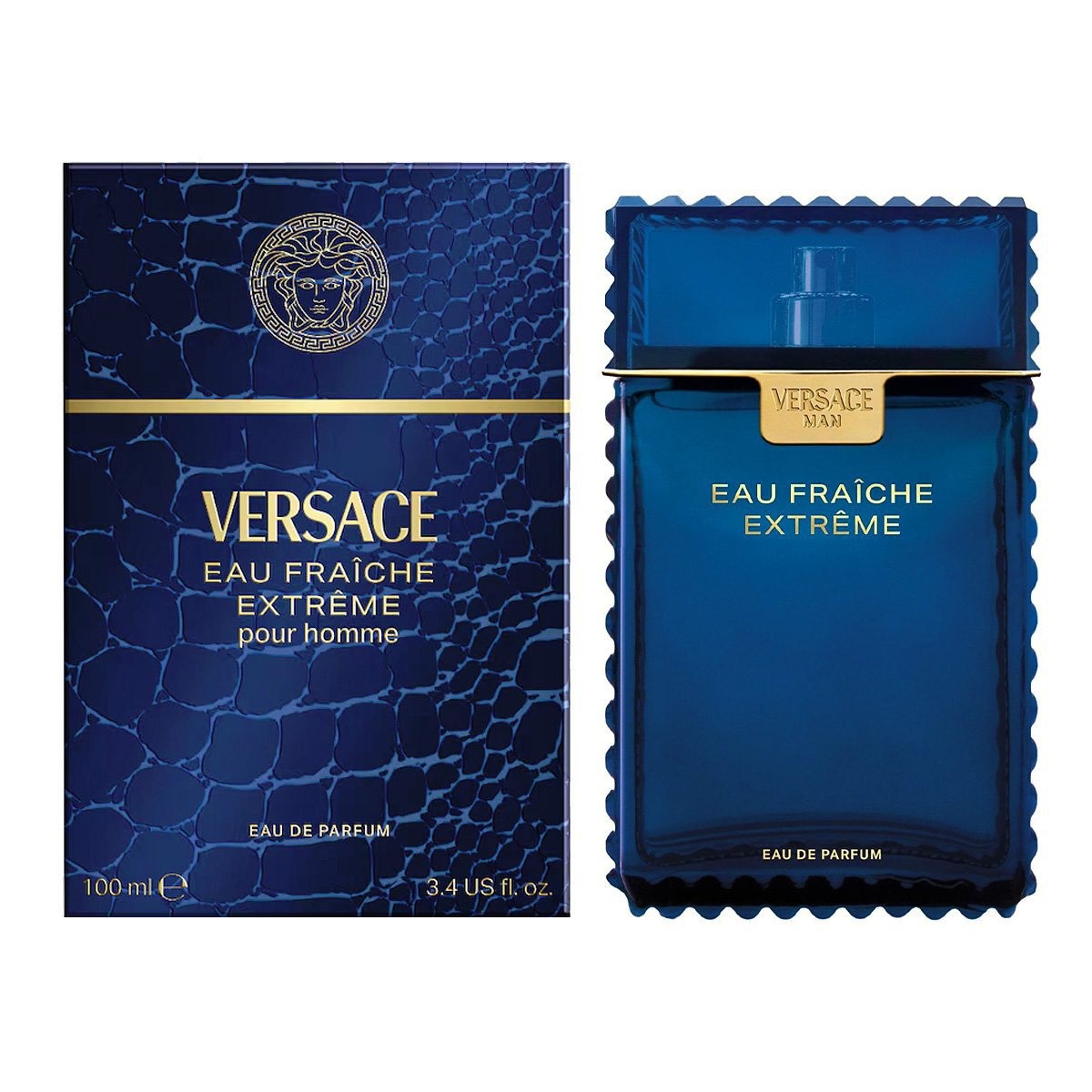 Versace Eau Fraiche Extreme, 100 мл, парфюмерная вода, тестер с крышкой