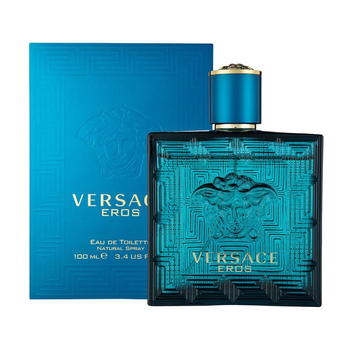 Versace Eros, 100 мл, туалетная вода, тестер с крышкой