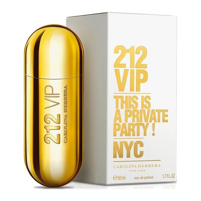 Carolina Herrera 212 Vip, 80 мл, парфюмерная вода, повреждённая упаковка