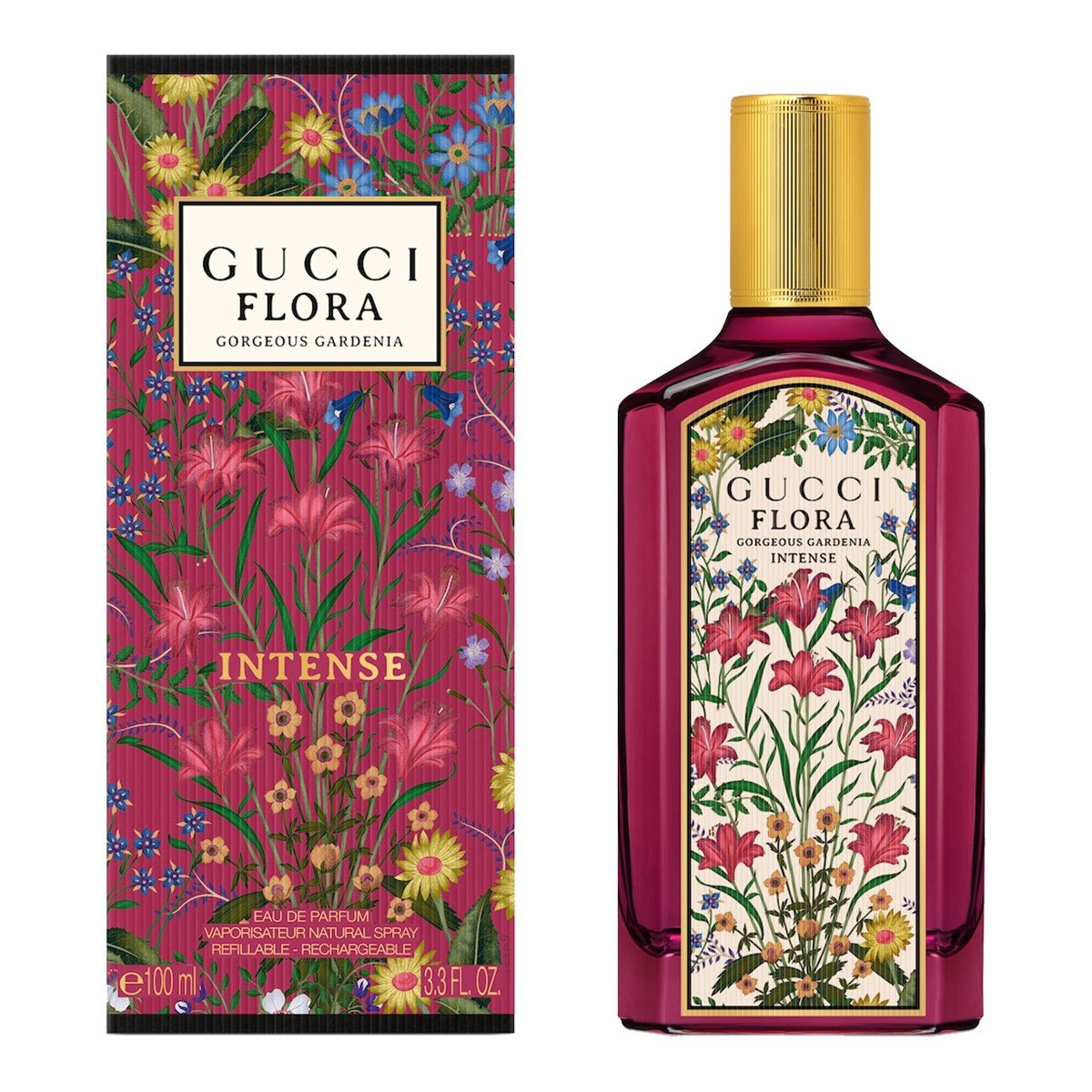 Gucci By Gucci Flora Gorgeous Gardenia Intense, 50 мл, парфюмерная вода