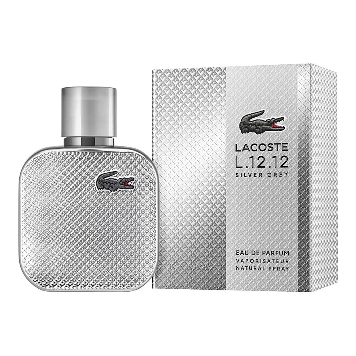 Lacoste L.12.12 Silver Grey, 50 мл, парфюмерная вода