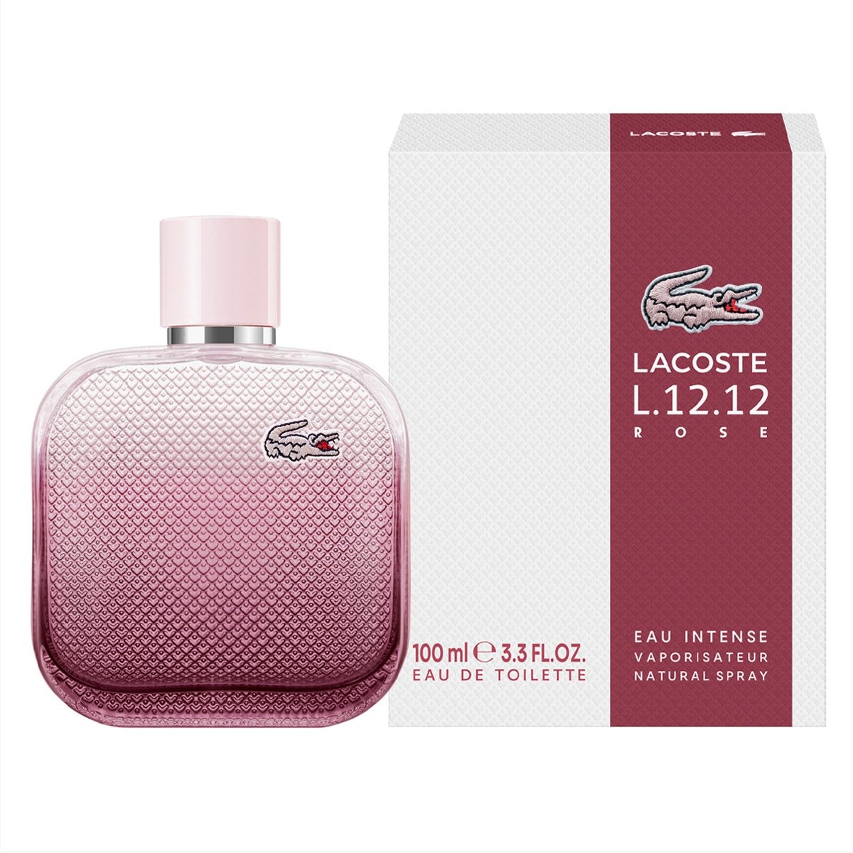Lacoste L.12.12 Rose Eau Intense, 50 мл, туалетная вода